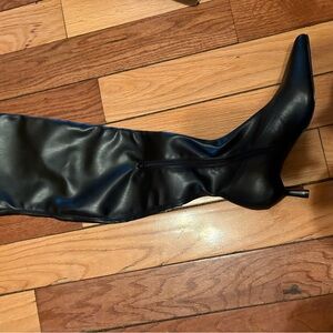 Madden Girl Black Heeled Boots